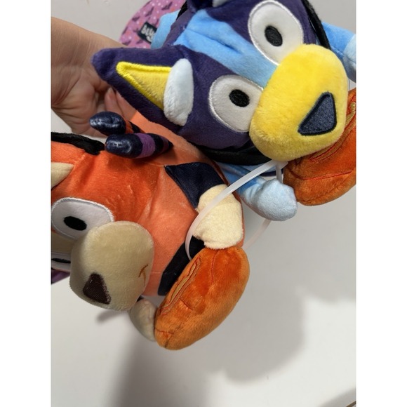 Bluey & Bingo Unisex Halloween Plush House Slippers Sandals Size 9-10 Adult New - Picture 9 of 9